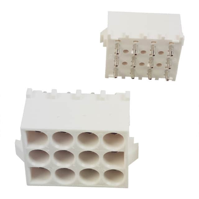 350829-1 TE Connectivity AMP Connectors  Embases Prises femelles